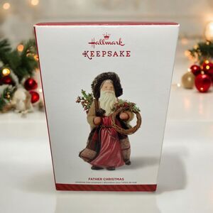 Father Christmas 2014 Hallmark Keepsake Ornament 11th in Series Santa Claus
